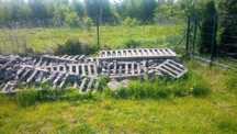 Gruz płot betonowy oddam za darmo