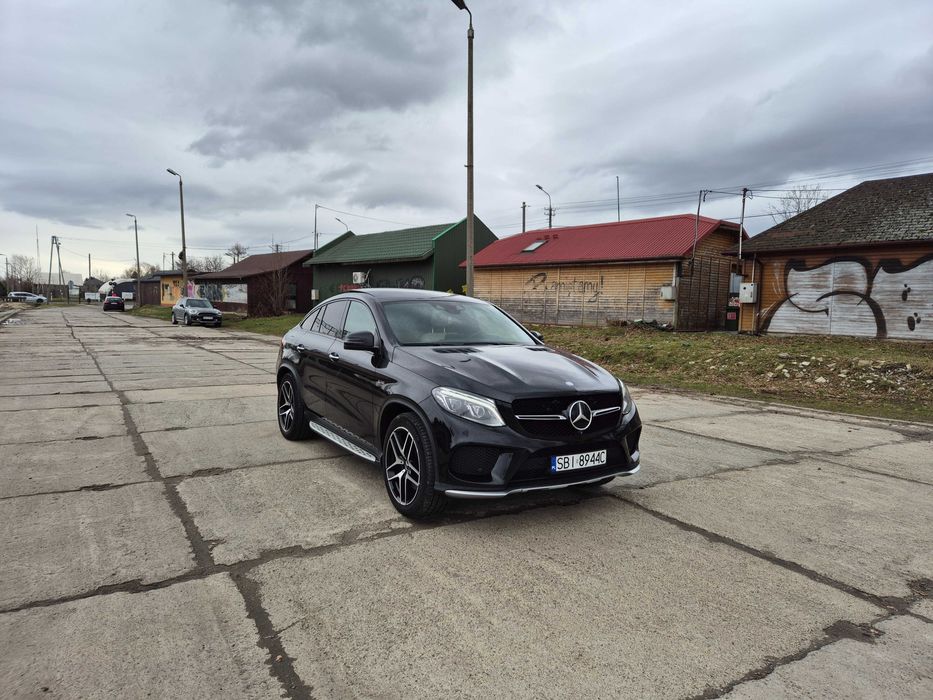 F-VAT 23%*Mercedes-Benz GLE Coupe*AMG 43 4-MATIC* Salon PL* ZAMIANA*