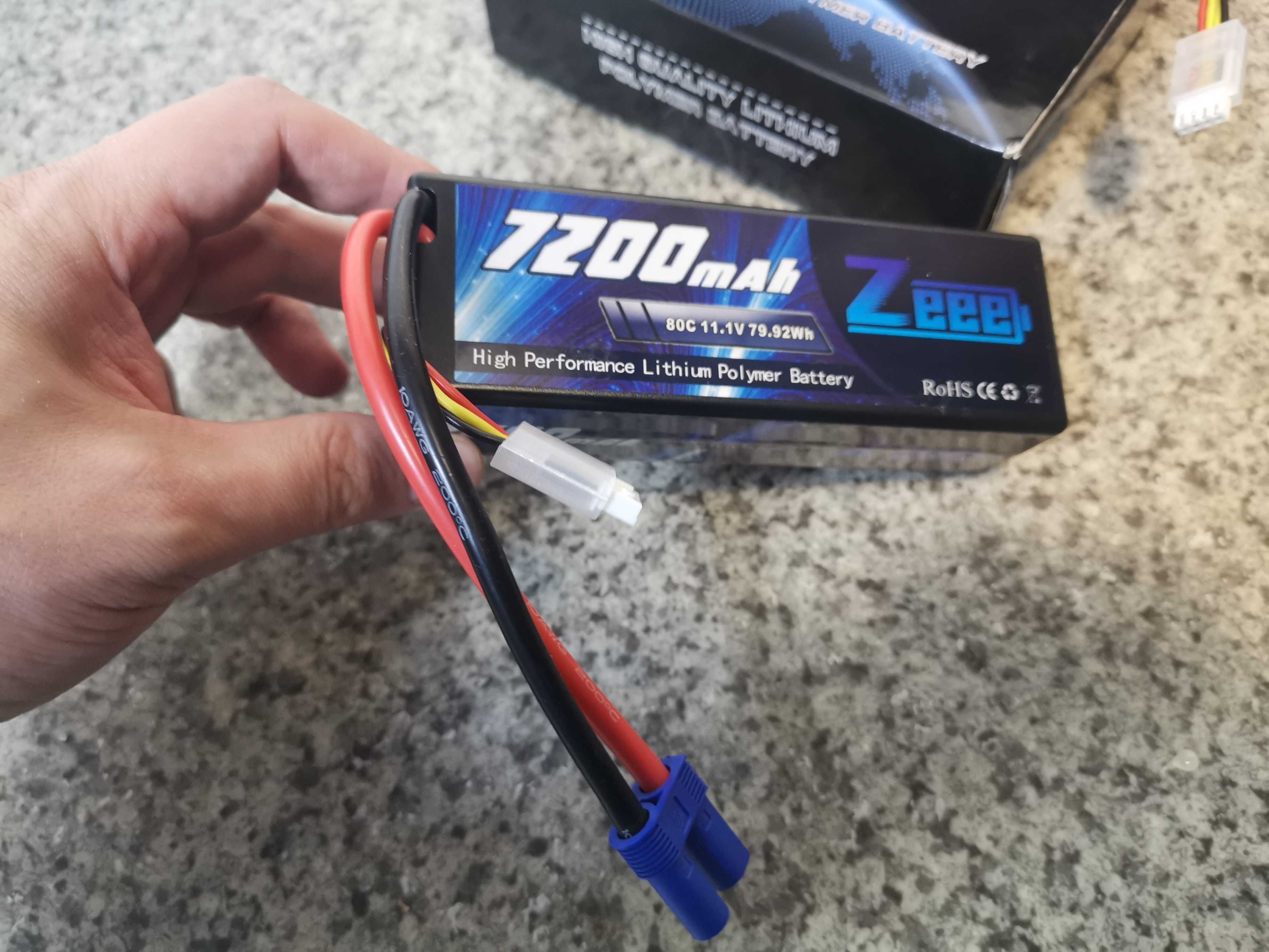 RC аккумулятор Zeee LiPo 2S 3S 6S 7200mAh 15000mAh батареї