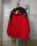 bluza kurtka XXL wiatrówka jesienna wiosenna Eider czerwona ciemna cza
