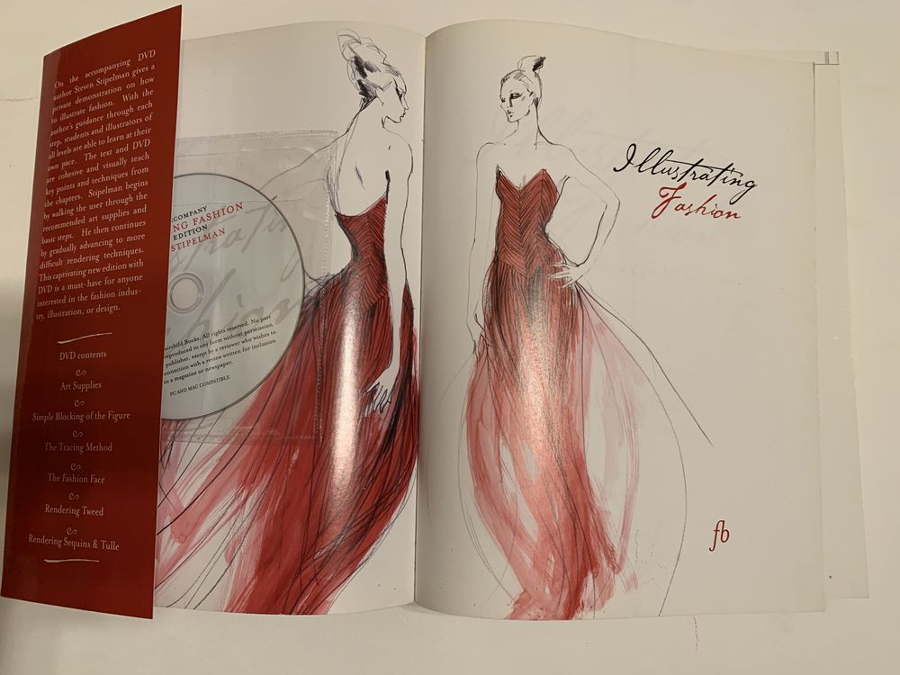 Иллюстрируя моду с DVD. Steven Stipelman Illustrating Fashion: