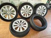 Jantes 18 com pneus novos+1 suplente  furacao opel cascada