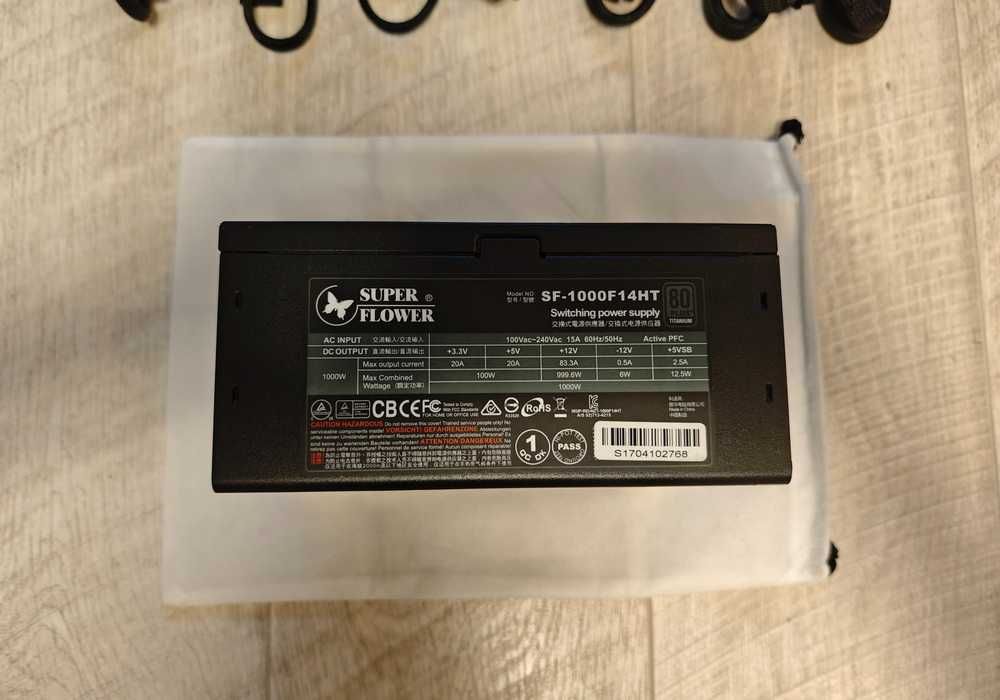 Топовый Блок Питания Super Flower Leadex Titanium (SF-1000F14HT)