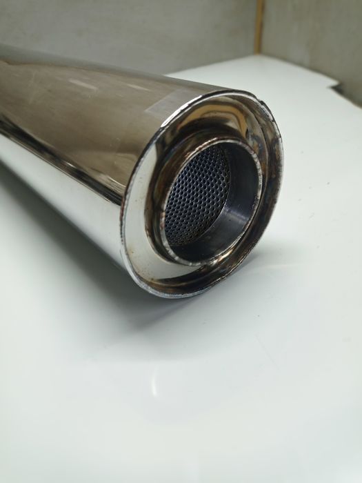 Резонатор нержавейка спортивный прямоточный камерный