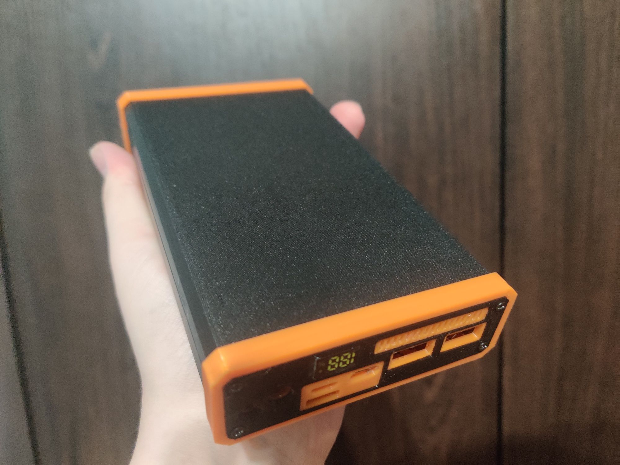 Корпус під плату 65 ват  .Корпус для модуль power bank 100watt 21700