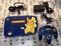 Konsola NINTENDO 64 POKEMON Pikachu (stan BDB+)