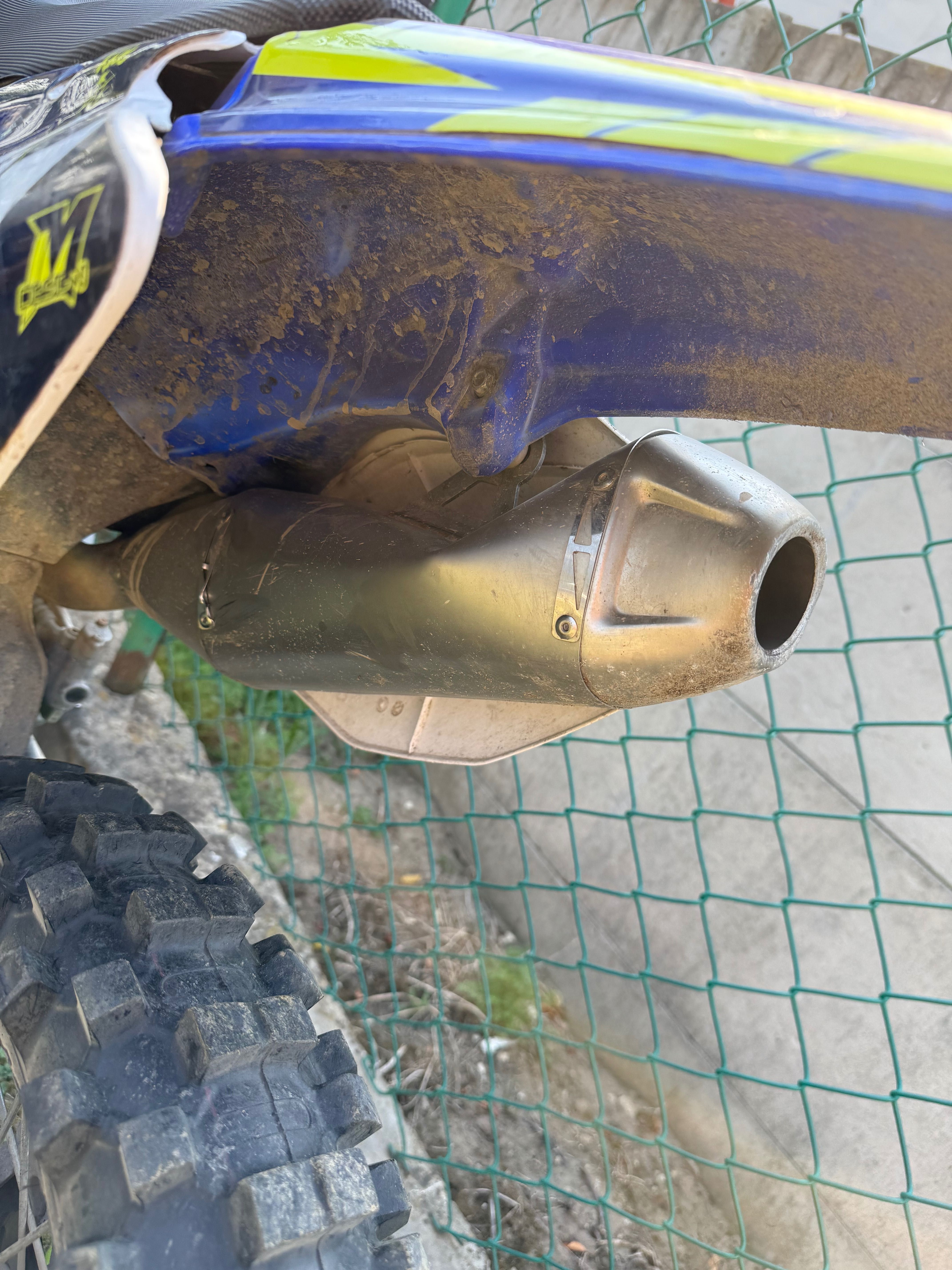Yamaha yz250f 2007