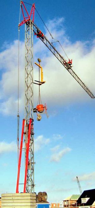 Żuraw szybkomontujący DŹWIG budowlany Dalbe HS 251 Finansowanie!