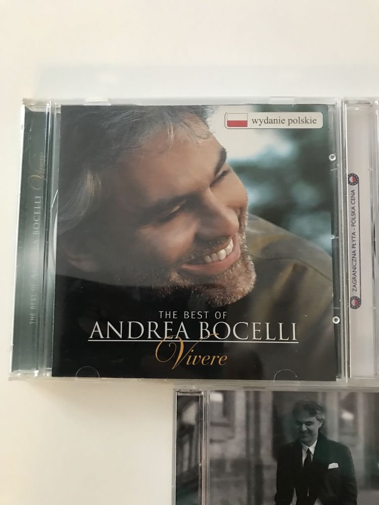 Płyty Andrea Bocelli