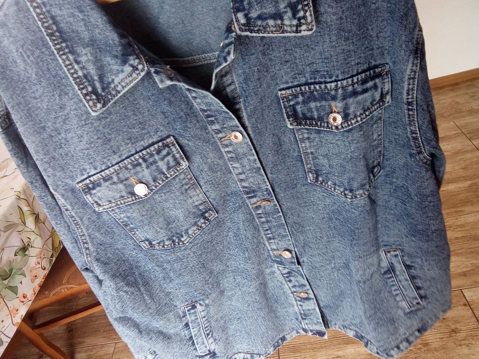 Katana jeansowa plus size 5xl