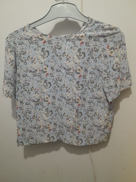 Bluzka w kwiatki na długi rękaw M| wysyłka w 24h od zakupu