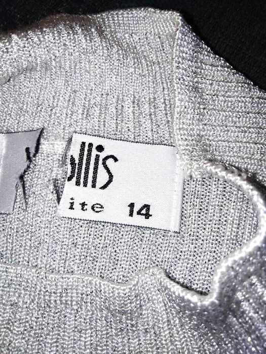 Bluzka bezrękawnik z półgolfem top bluzeczka r 14