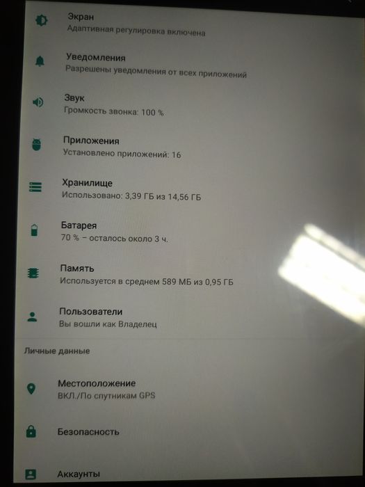 Планшет Asus Nexus  ME370t