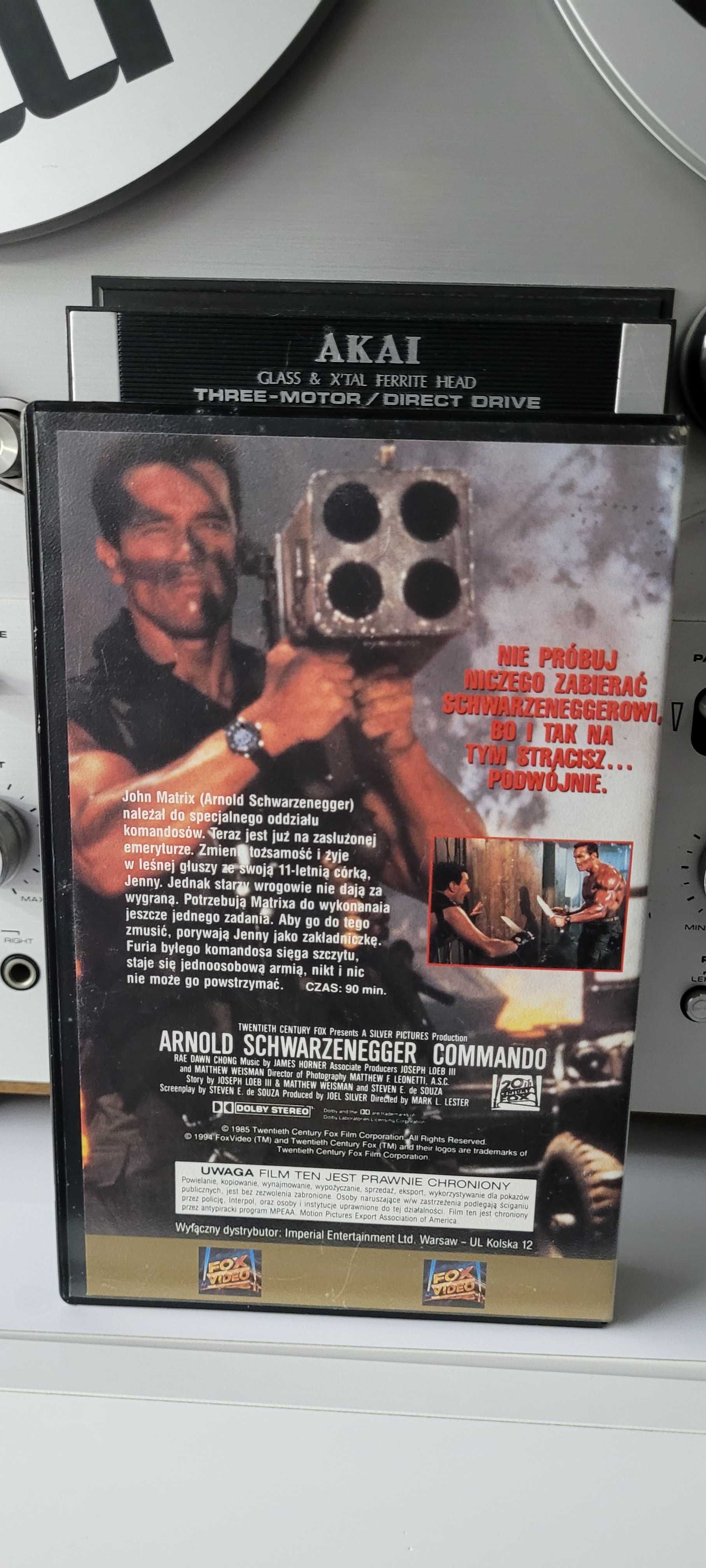 Commando VHS  Arnold Schwarzenegger