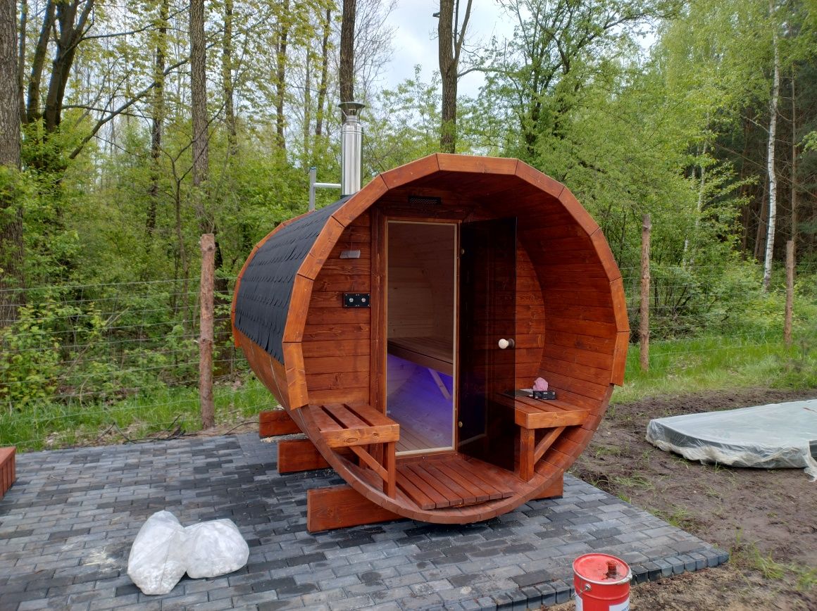 Sauna, jacuzzi, bania, komplet
