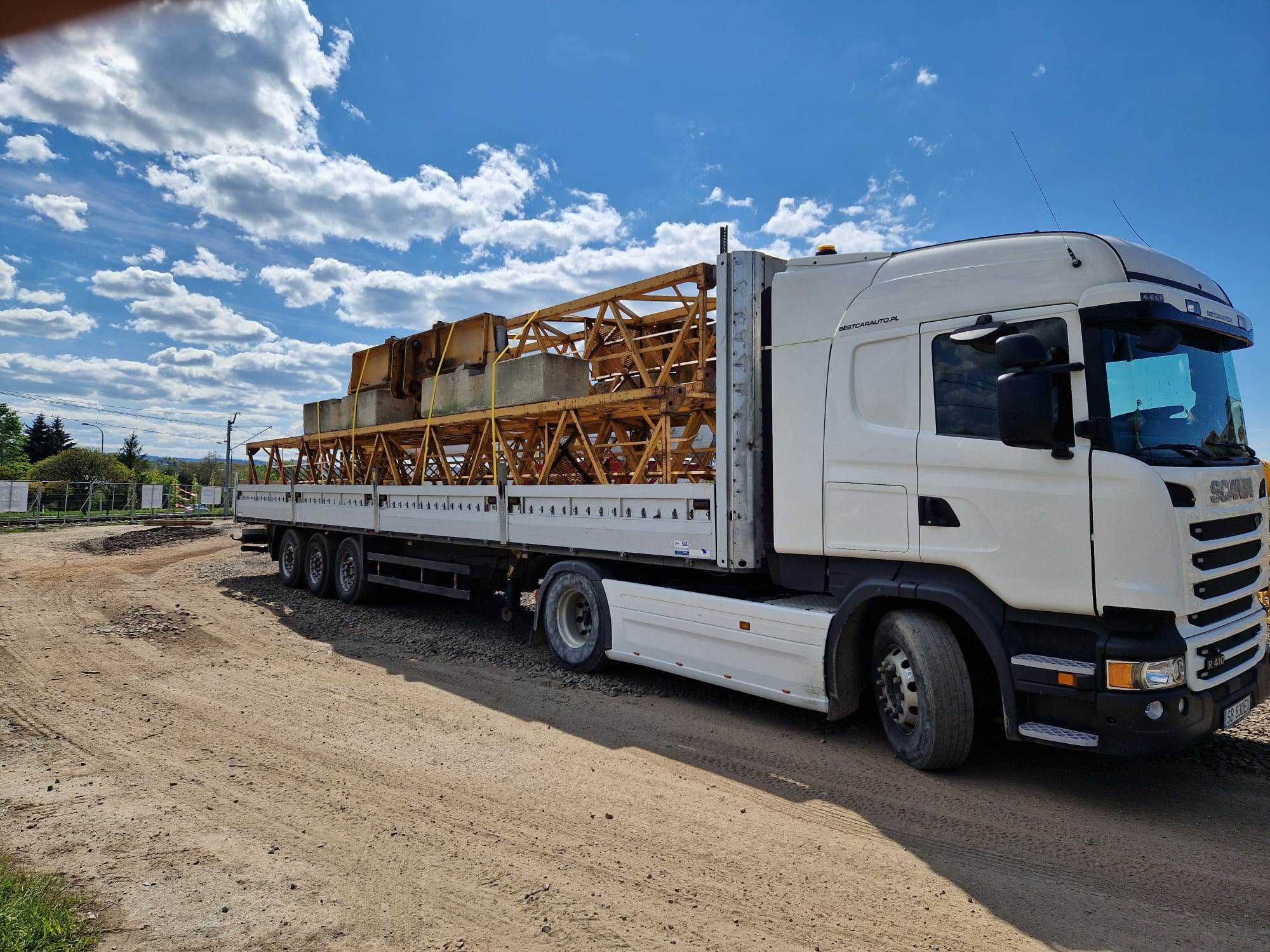 Uslugi Transportowe Transport kruszyw wanna 26t