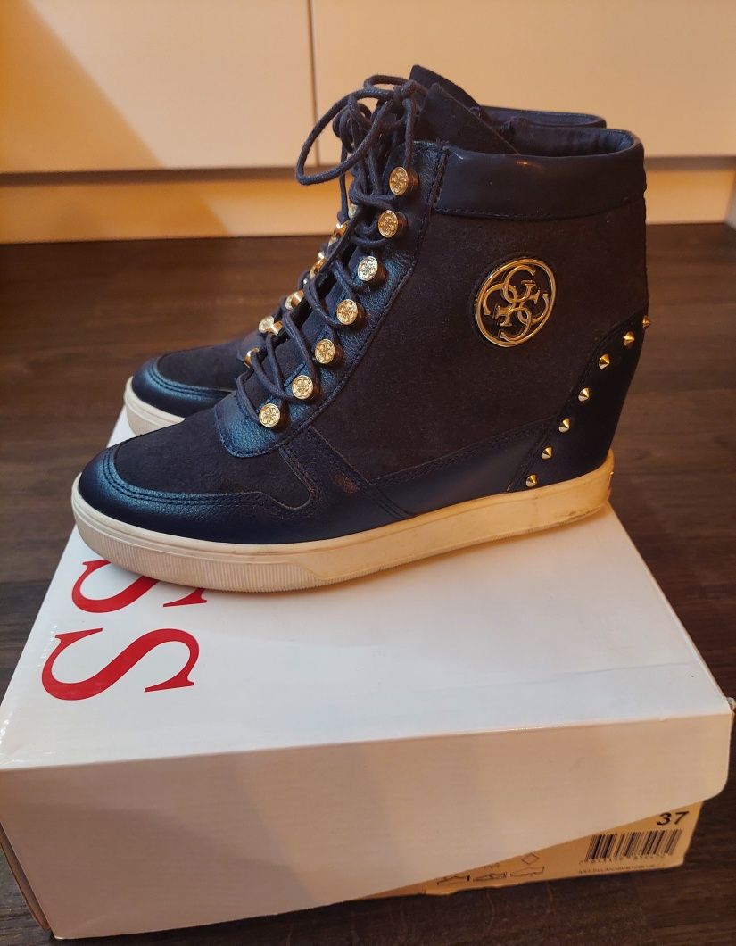 Sneakersy GUESS - Falan FLLAN3 SUE12 BLUE