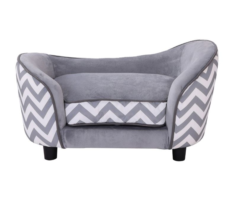 Sofa dla zwierząt domowych łóżko dla psa z poduszką