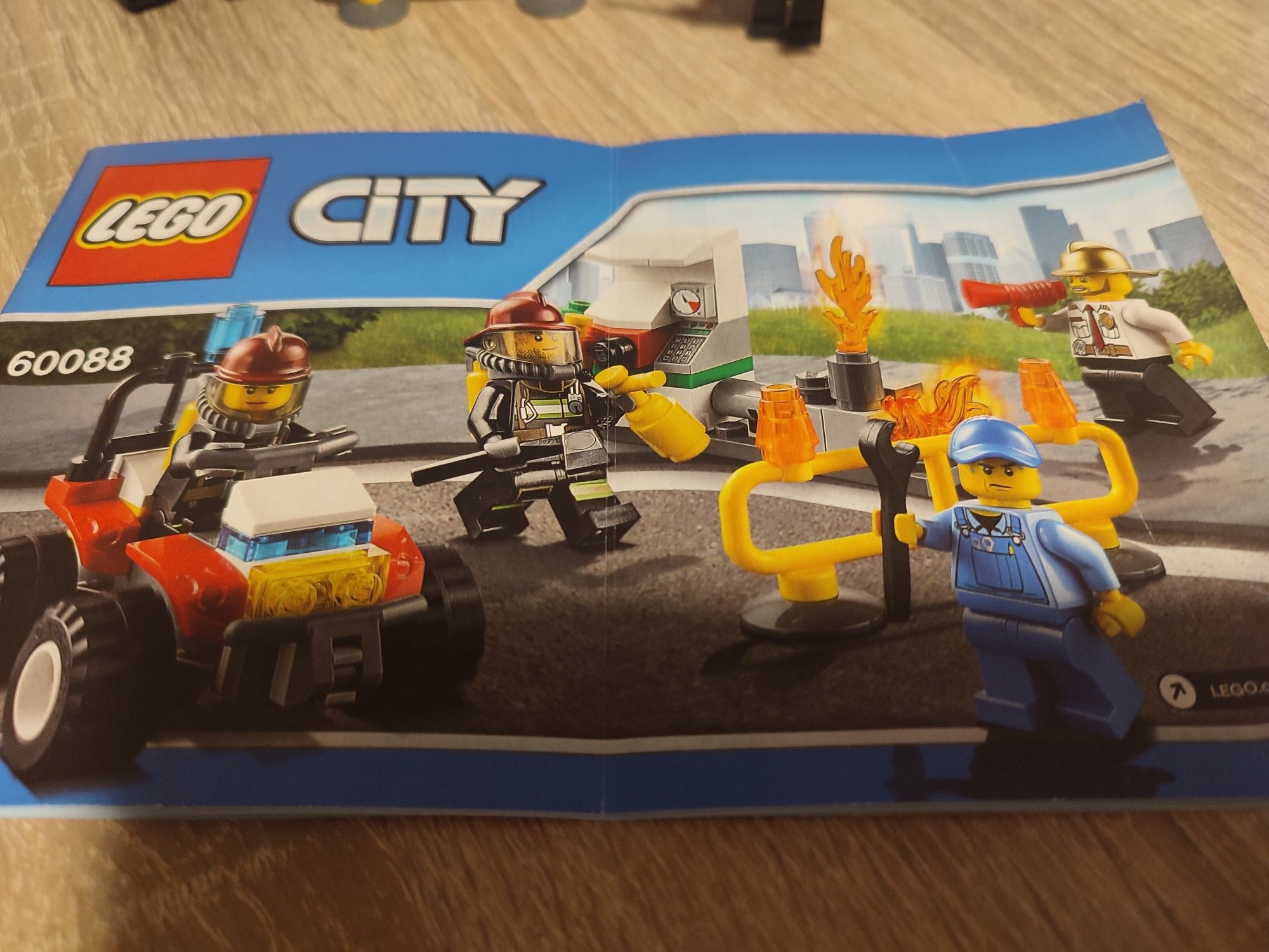 Lego City strażacy.