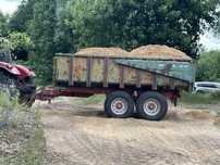 Przyczepa tandem na resorach rok 2003 kiper platforma
