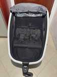 przyczepka rowerowa Hamax outback twin blue-white