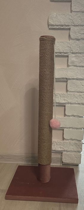 Кігтеточка , дряпалка для кота 65 см нова