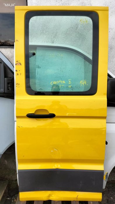 VW CRAFTER II MAN 7C 17&#039;&lt; DRZWI PRAWE BOCZNE TYLNE DUBEL KABINA DOKA