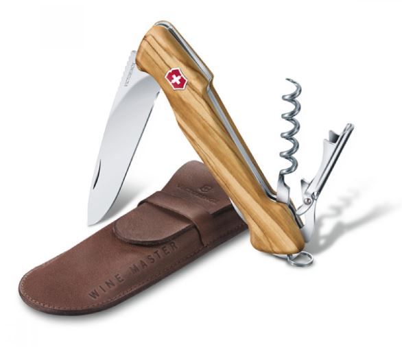 NOVO - Canivete Victorinox Wine Master Olive Wood 0.9701.64