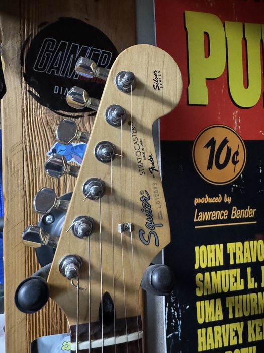 Stratocaster Squier by fender Silver series Made in Japan Fujigen