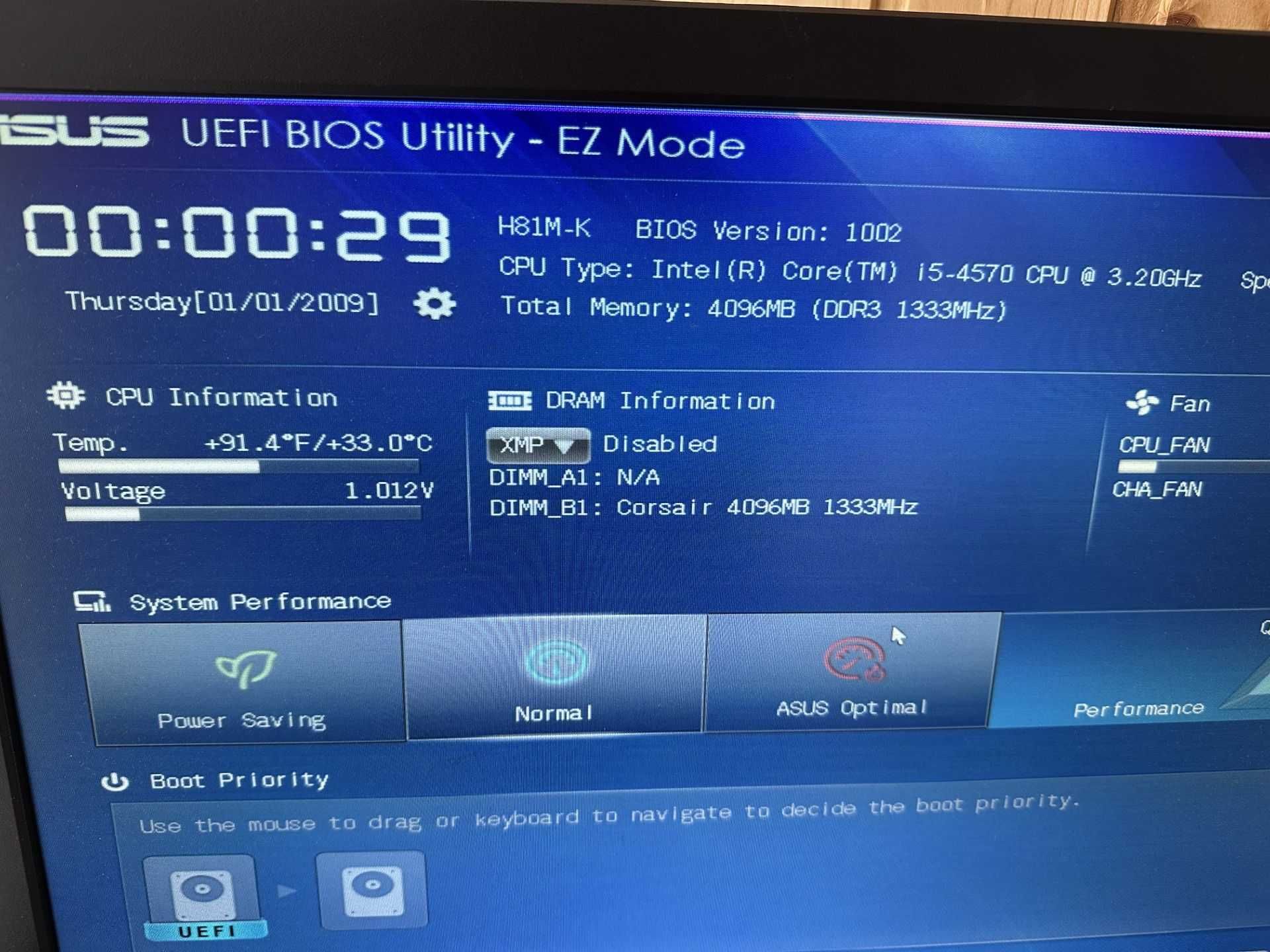 Материнська плата Asus H81M-K (s1150  + Процесор i5 4570