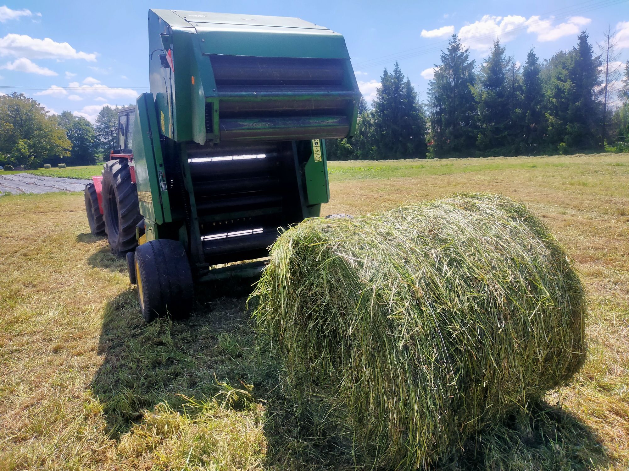 Prasa rolująca John Deere 575 rotor 125
