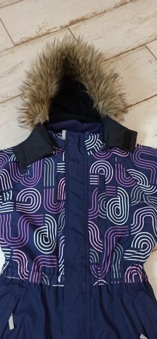 Zimowy kombinezon dla dziewczynki 8/9 lat 128/134 bdb