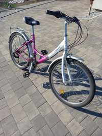 Rower dla dziewczynki 24cali shimano