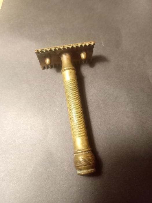 Старинный ручной станок(бритва) Gillette Single Ring Old Type 1907-29