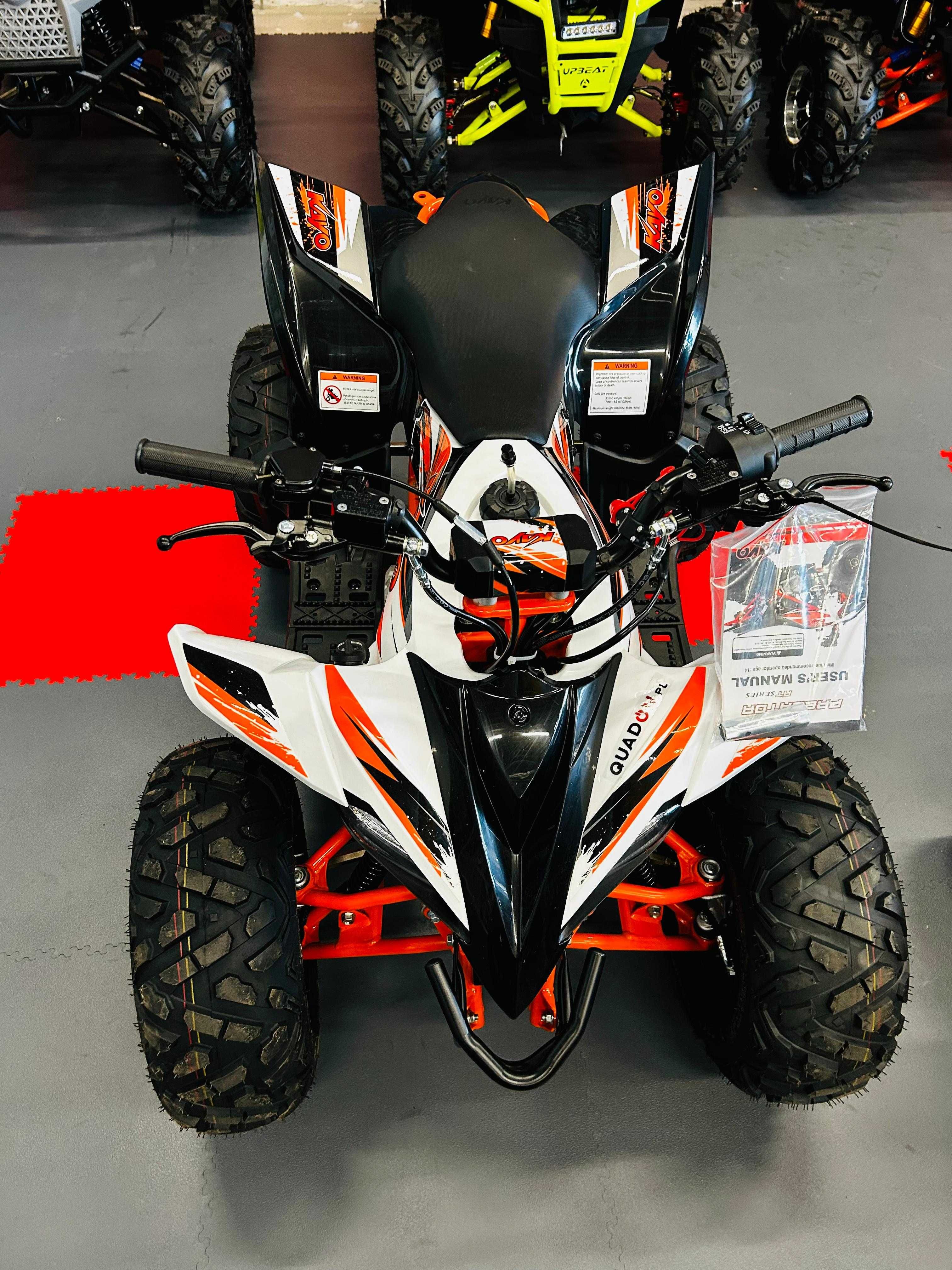 Quad Kayo AT125 dla dzieci, nowy, trwały, najlepszy wybór QuadON