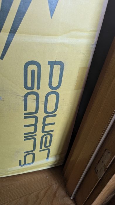 Cadeira Gaming vermelha/ preta Power Gaming nova, com LED RGB/massagem