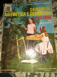 Antigo caderno de aritmética 1971