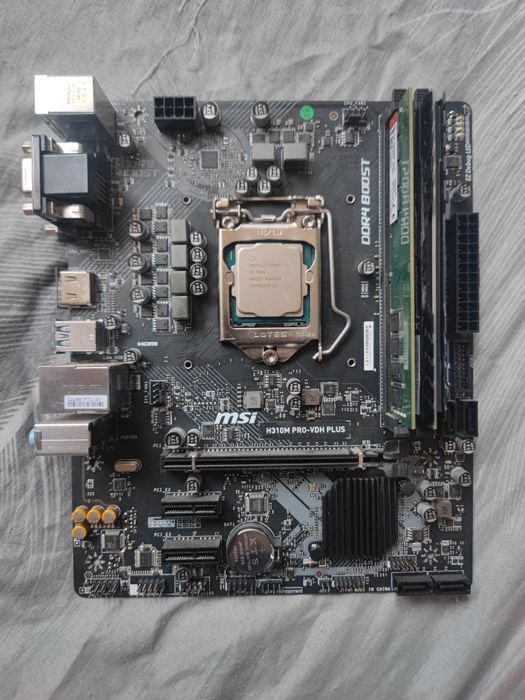 Комплект i3 9100 ddr4 24 Gb