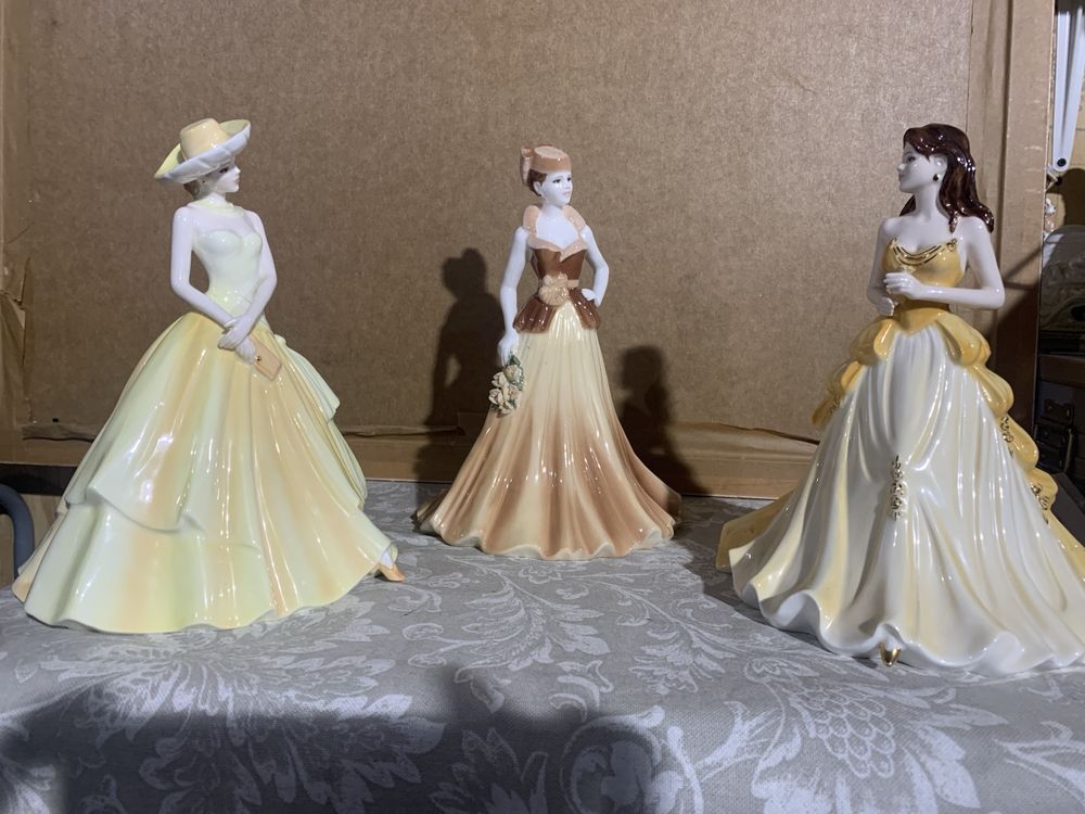 Английские фарфоровые статуэтки COALPORT