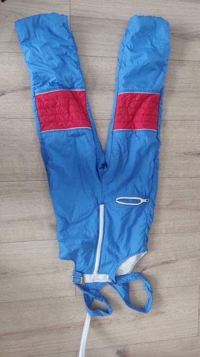 Spodnie narciarskie kombinezony vinatge