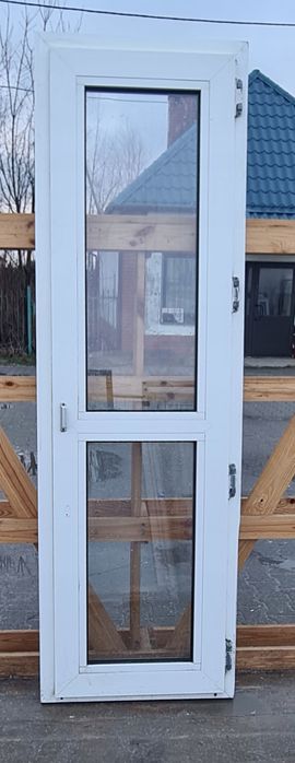 OKNA KacprzaK Okno Balkonowe 65X210 Używane PCV Lider Okna OLX