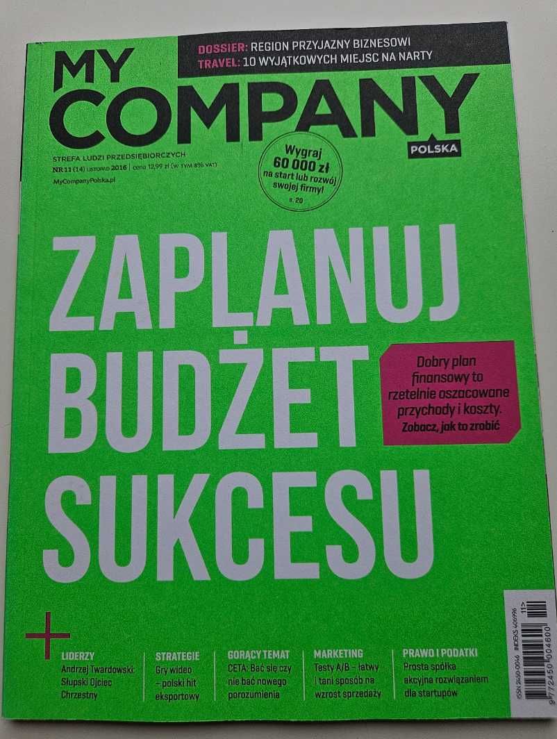 Pakiet magazynów biznesowych – 7 sztuk – My Company, Coaching