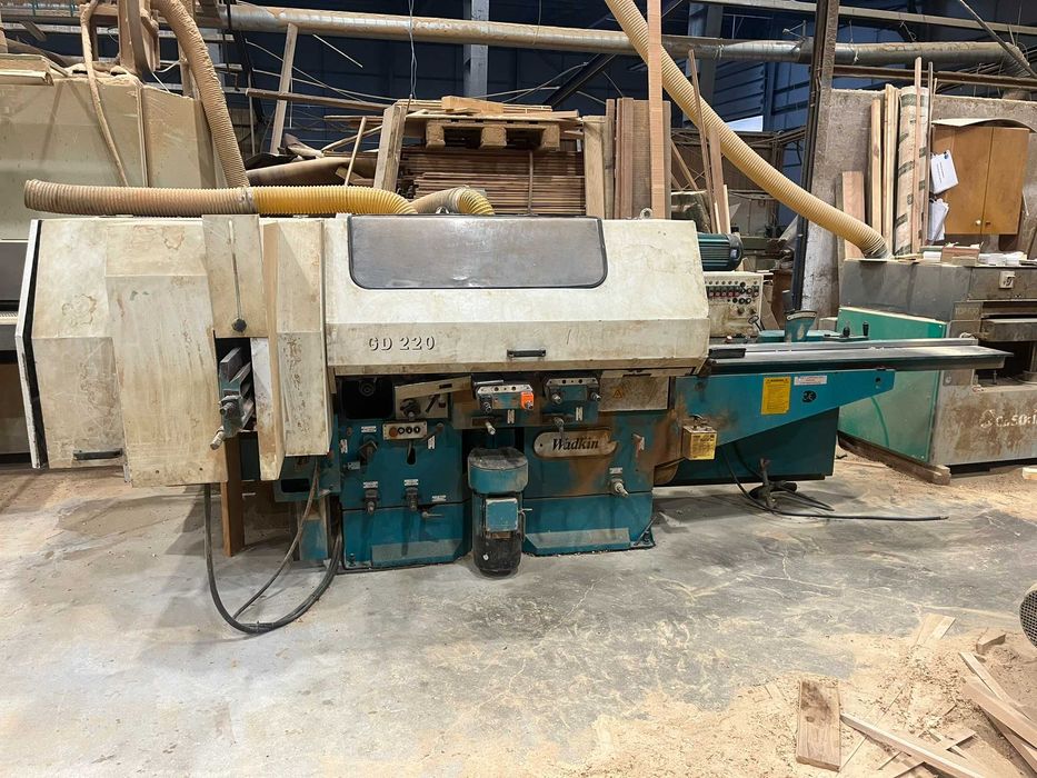 Molduradora Madeiras - Wadkin GD5U - 5 cabeças - 4500€ + IVA