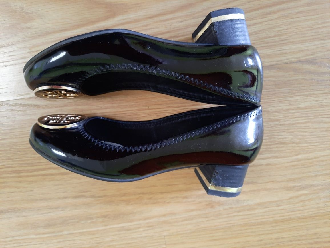 Buty półbuty damskie skóra Tory Burch  35- 36