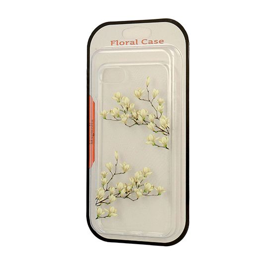 Telone Floral Etui Silikon Do Iphone X/Xs Magnolia