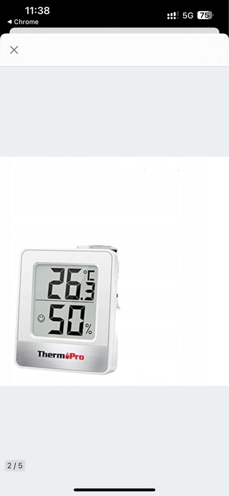 Termometr ThermoPro TP493 biały, 3 sztuki w opakowaniu
