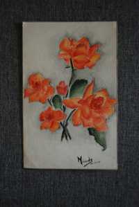 Desenho original de flor - 1961