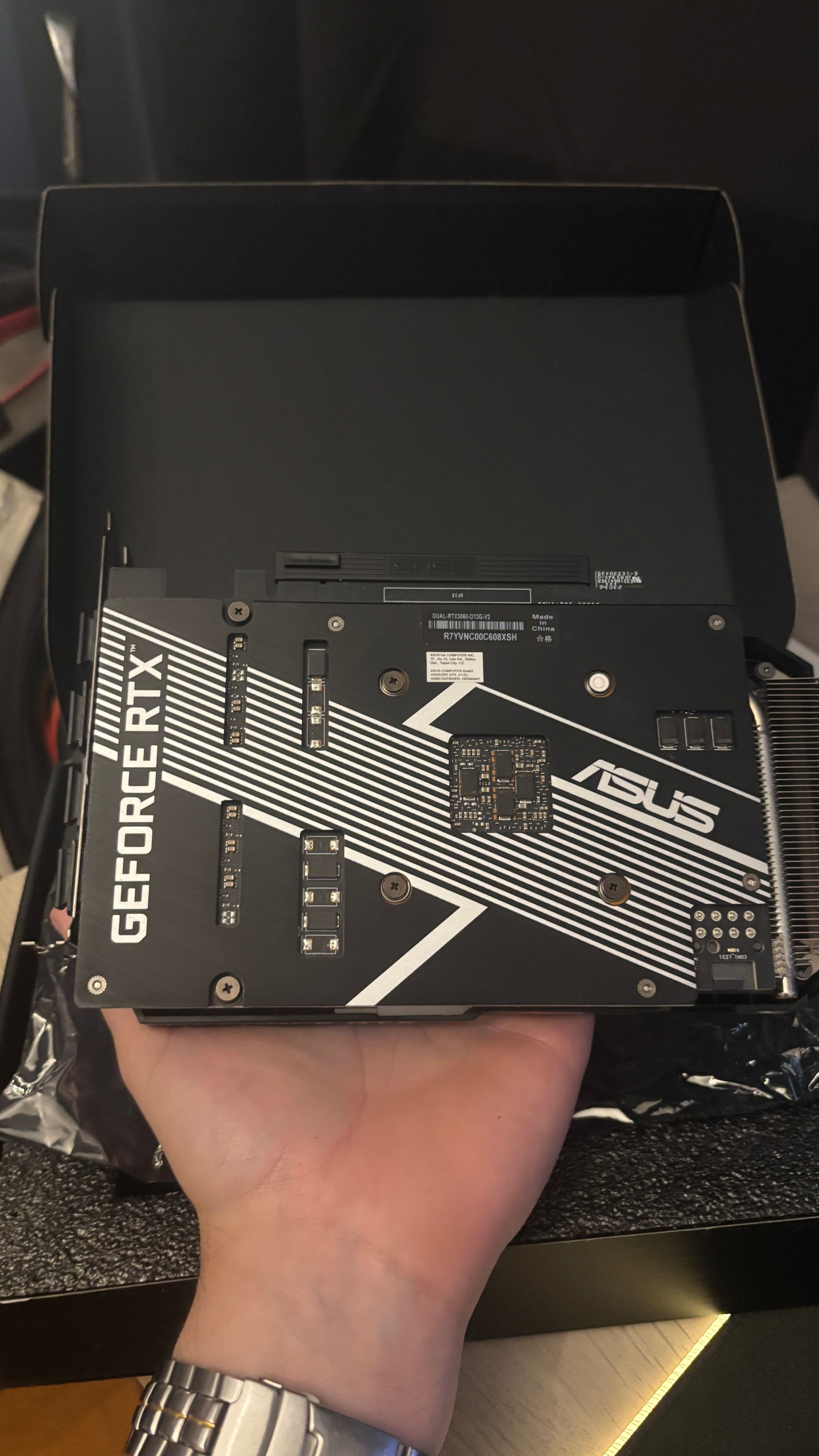 Asus Geforce 3060 RTX + CoolerMaster Hyper H412R