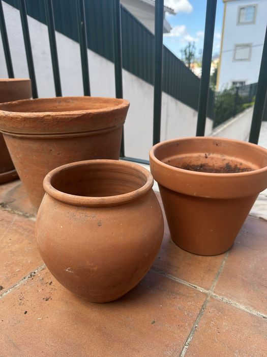 Vaso terracota alto