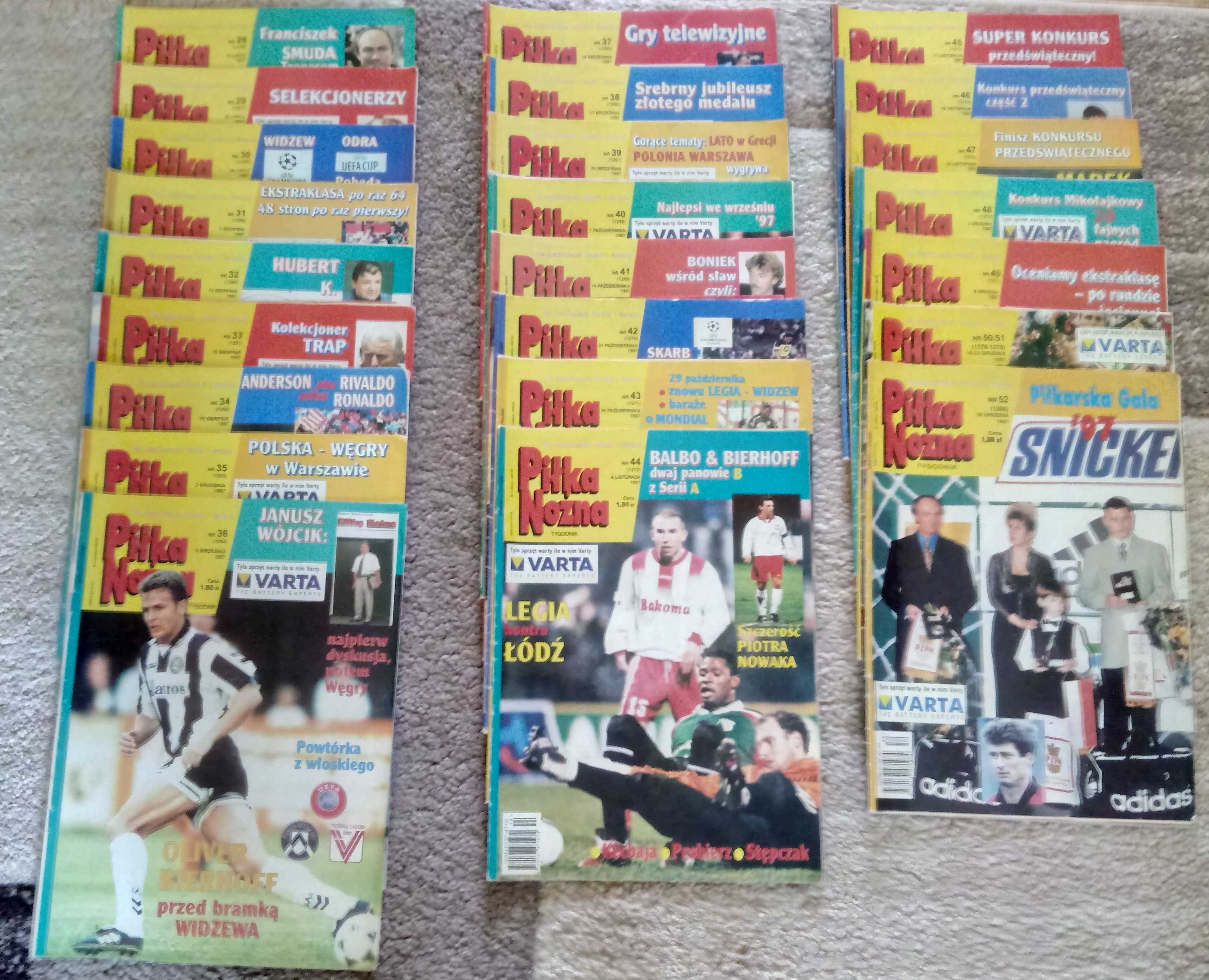 Tygodnik Piłka Nożna - rocznik 1997